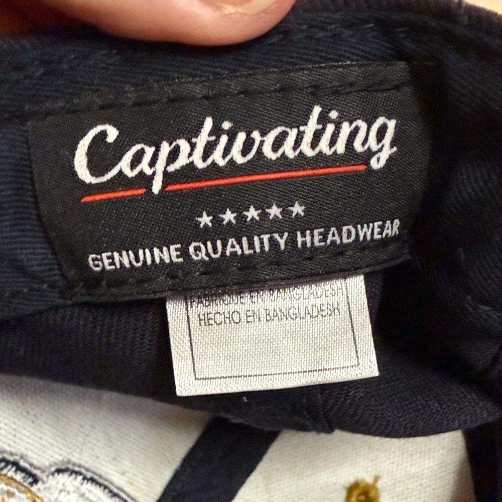 Georgia Southern Eagles Two-Tone Cloth Cap with Velcro Closure - Picture 2 of 6